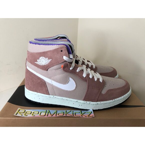 Jordan 1 Zoom Air CMFT Fossil Tone Mens Sizes CT0978 201 - Picture 3 of 5